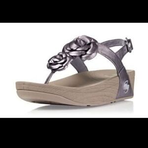 NEW! FitFlop Floretta Sandals in Indium, Size 10
